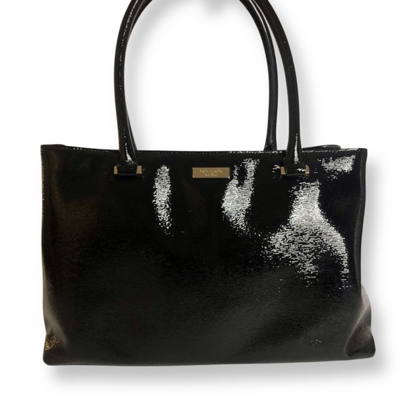 kate spade Handbags - Kate Spade Shiny Leather Tote